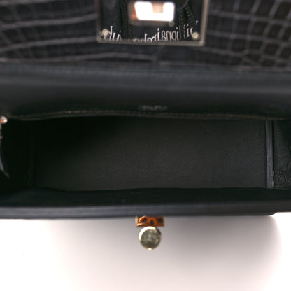 Hermes Togo Matte Alligator Swift Touch 24/24 29 Black 5 of 10