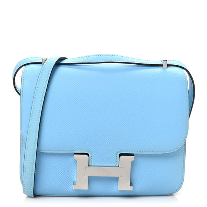 Hermes Epsom Constance 18 Celeste 1 of 10