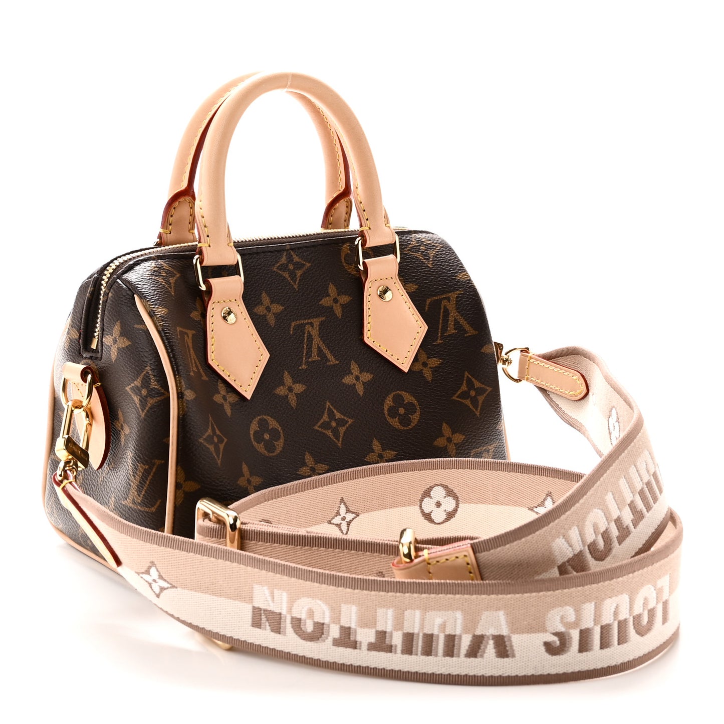 Monogram Speedy Bandouliere 20 Beige