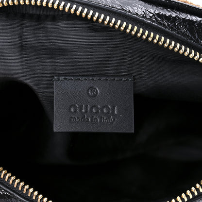 Gucci Suede Patent Web Mini Ophidia Shoulder Bag Nocciola Black 5 of 8