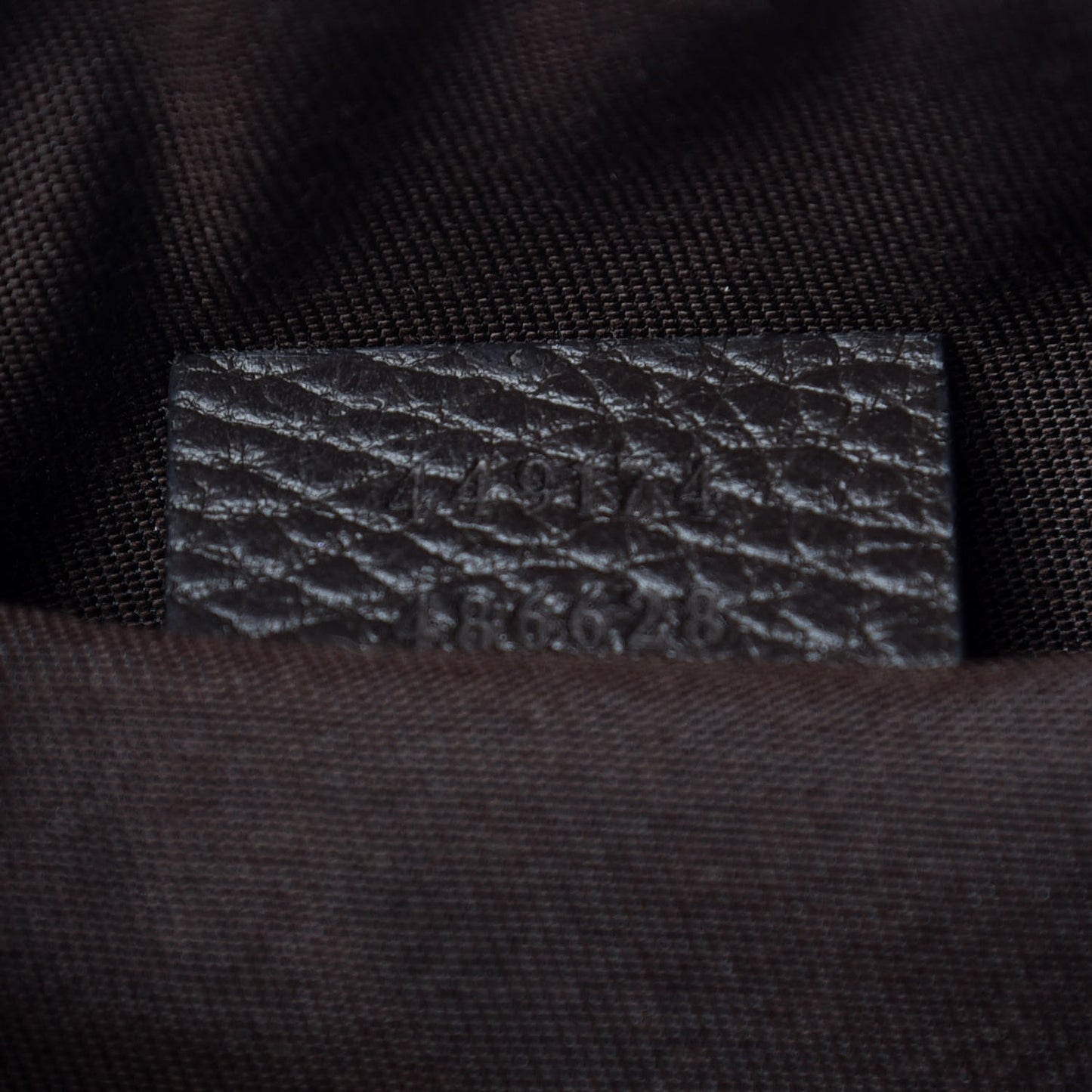 Monogram Belt Bag Dark Brown