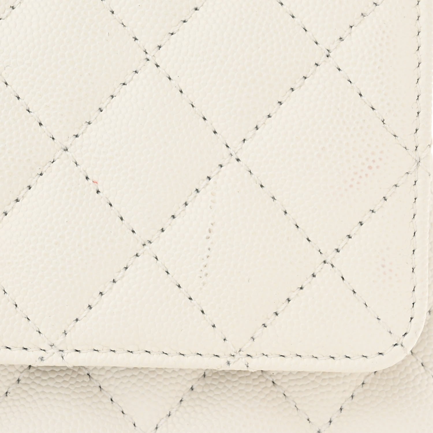 Chanel Caviar Quilted Mini Coco Chain Handle Flap White 11 of 11