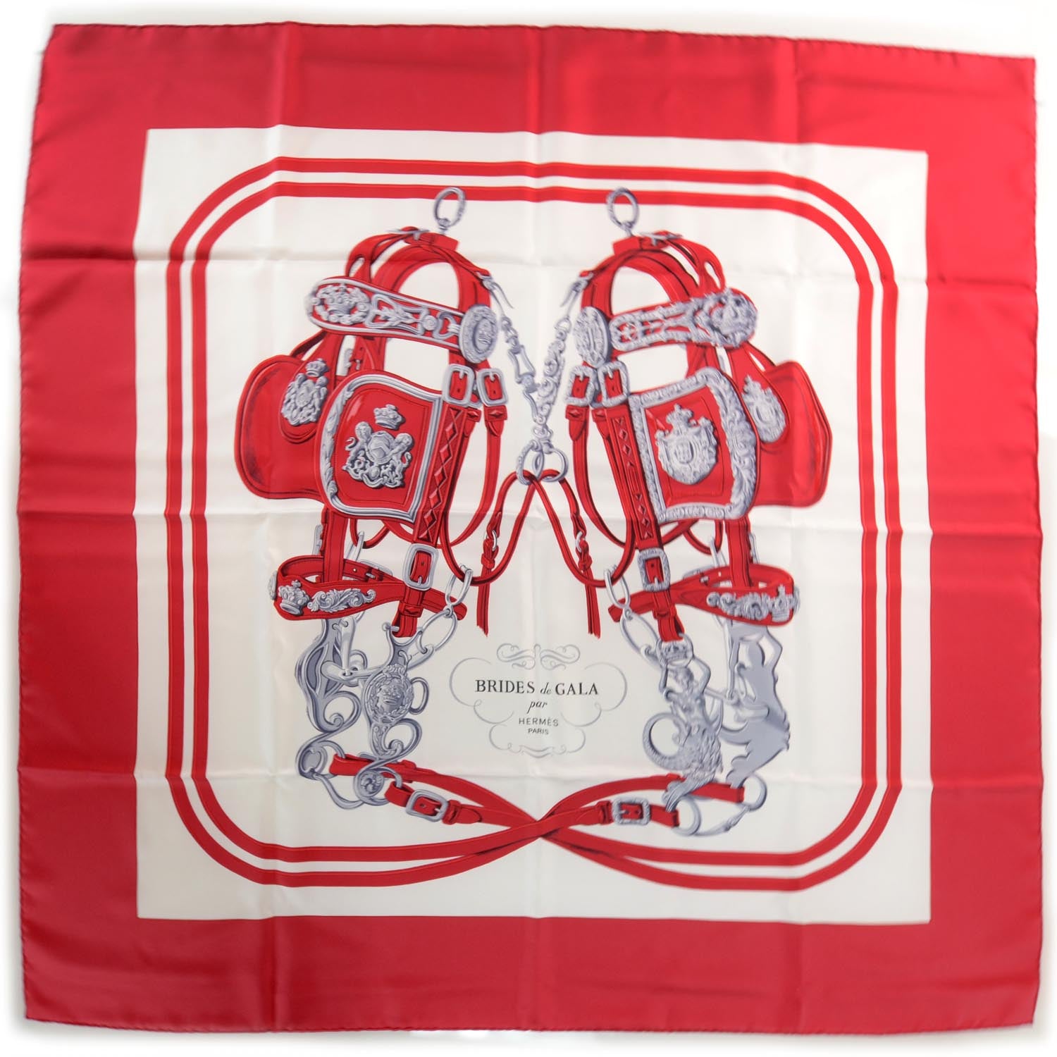 Hermes Silk Brides De Gala Scarf 90 2 of 6