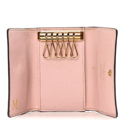 Louis Vuitton Damier Ebene Multicles 6 Key Holder Rose Ballerine 5 of 11