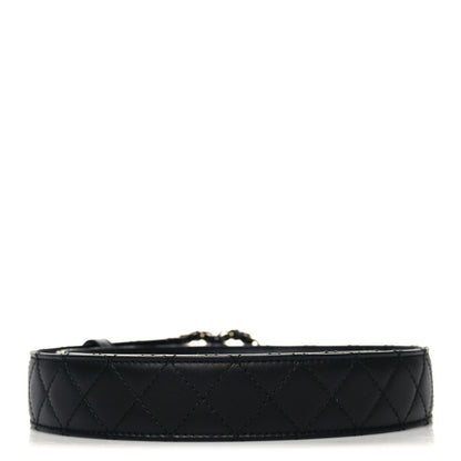 Chanel Lambskin Quilted CC Chain Belt 75/30 Black 2 of 8