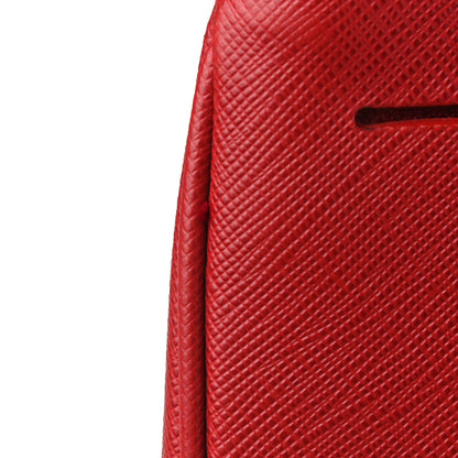 Prada Saffiano Lux Medium Tote Fuoco 19 of 19