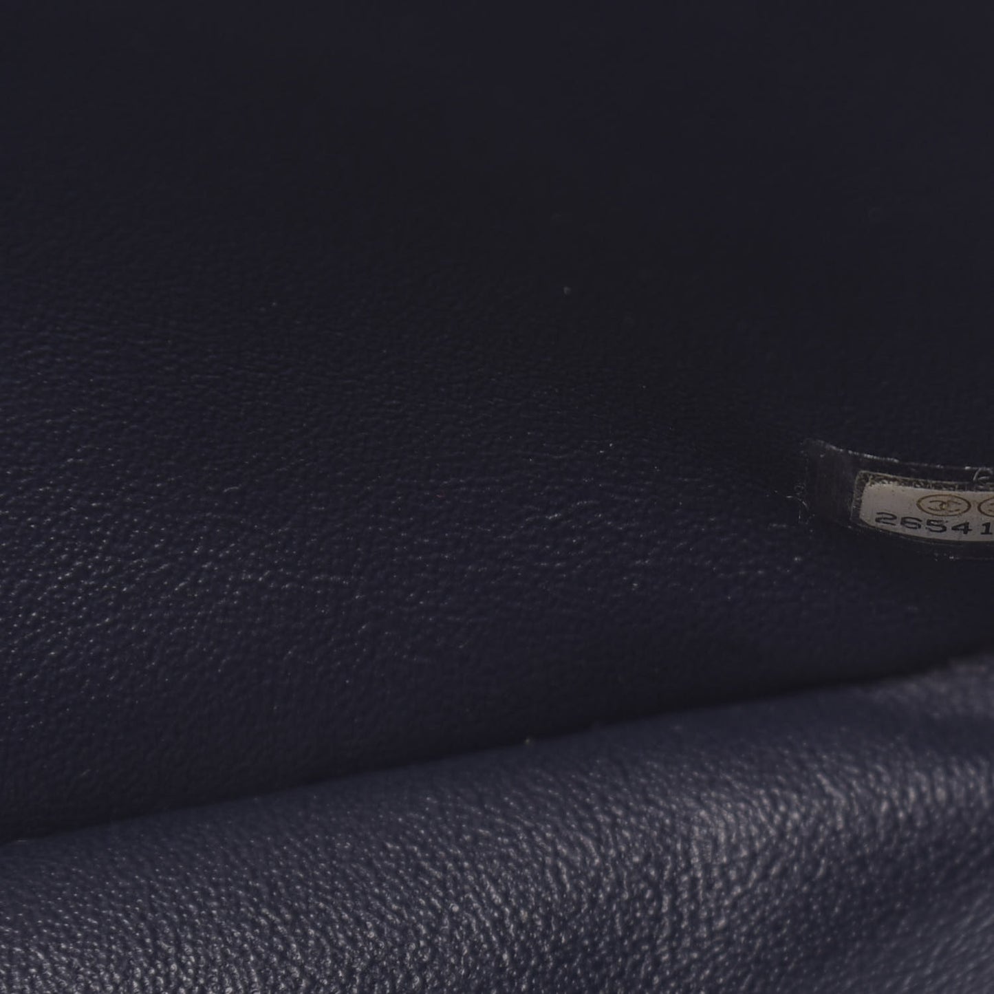 Aged Calfskin Quilted 2.55 Reissue 226 Flap Navy Blue