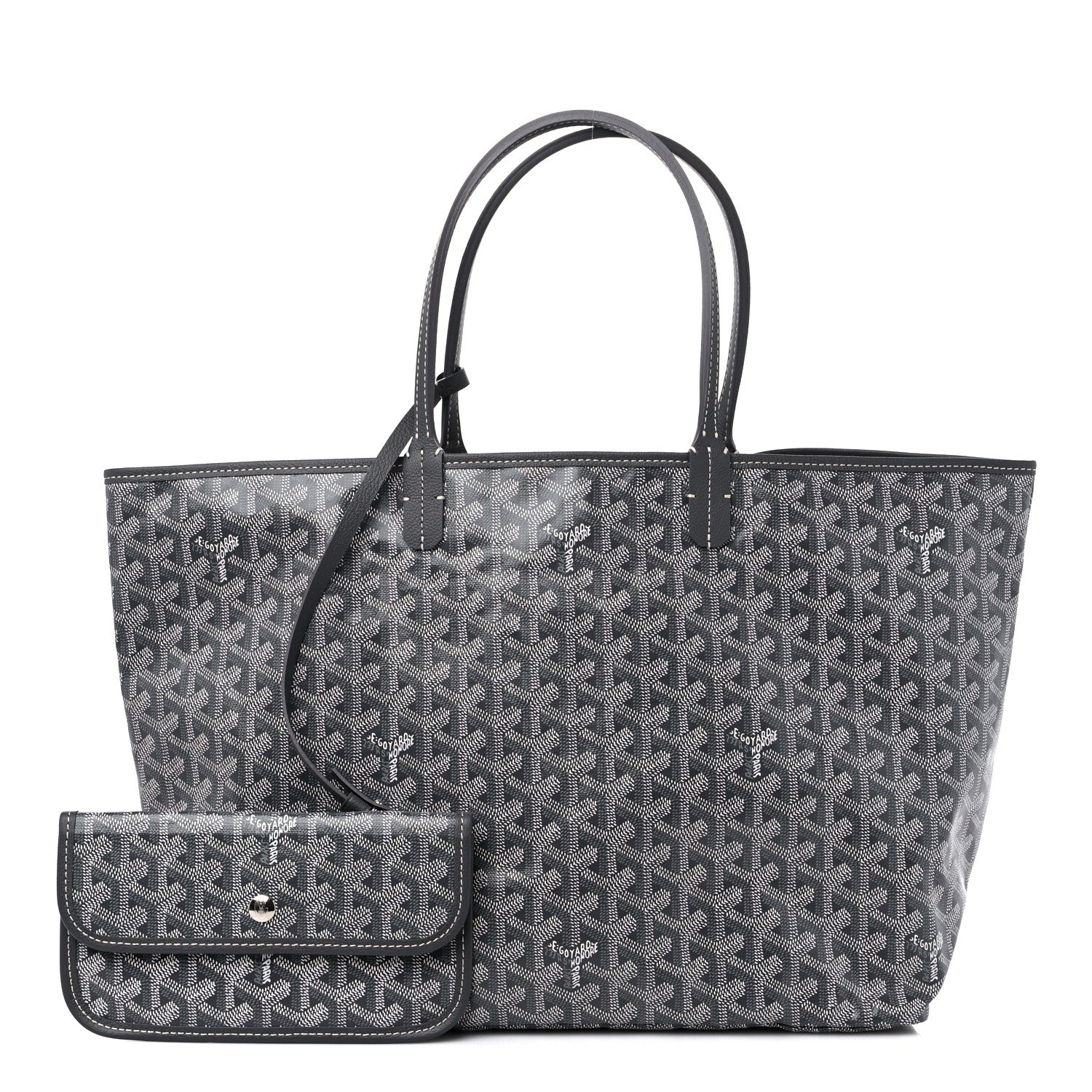 Goyard Goyardine Saint Louis PM Grey 1 of 9