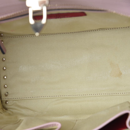 Valentino Garavani Vitello Rockstud Double Handle Tote Water Rose 9 of 13