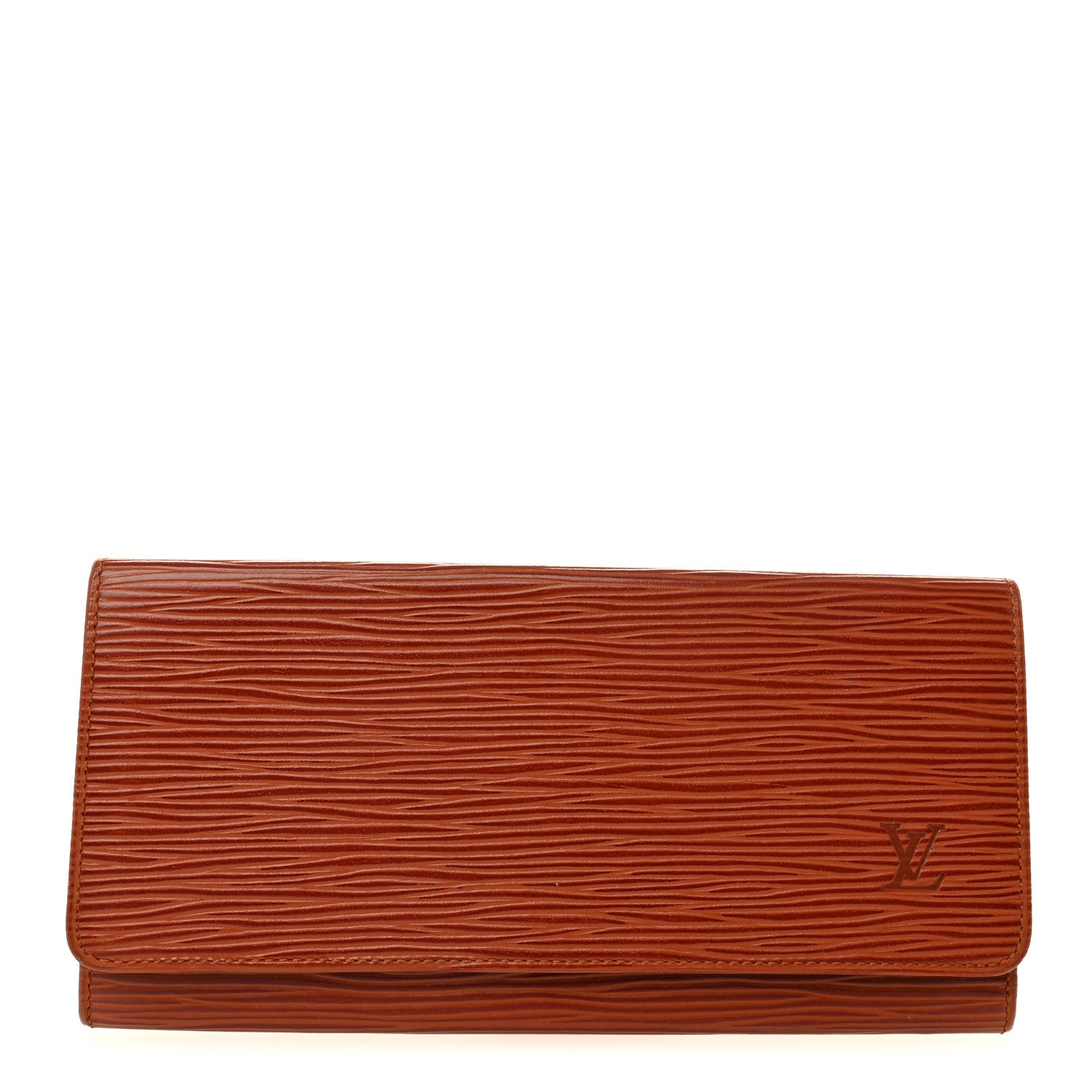 Louis Vuitton Epi Checkbook Holder Wallet Kenyan Fawn 1 of 7