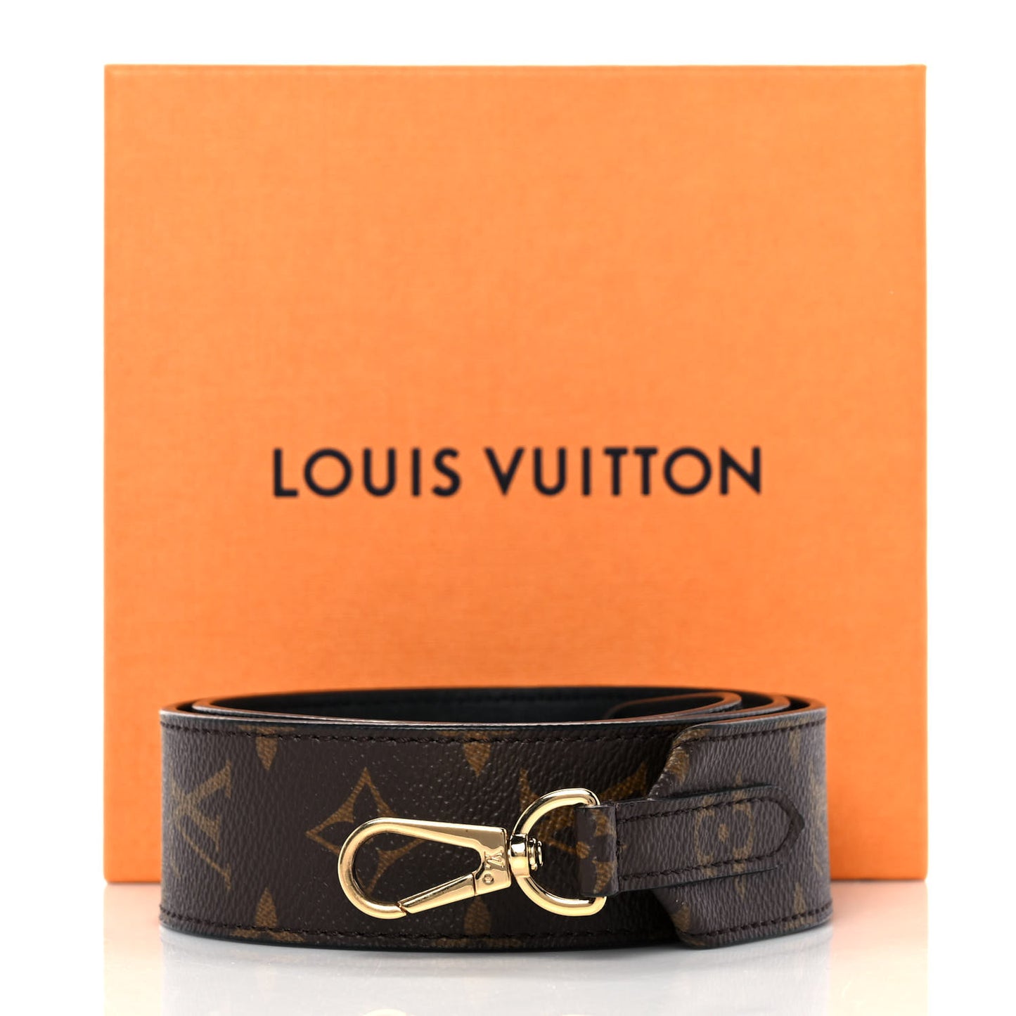 Monogram Bandouliere Shoulder Strap Black