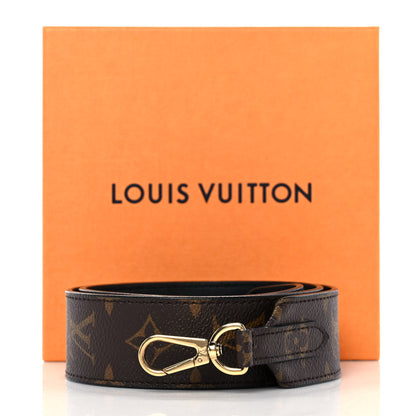 Louis Vuitton Monogram Bandouliere Shoulder Strap Black 6 of 6