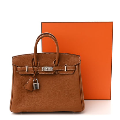 Hermes Togo Birkin 25 Gold 10 of 10