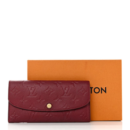 Louis Vuitton Empreinte Emilie Wallet Raisin 11 of 11