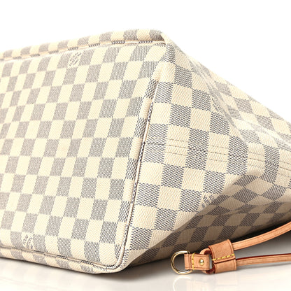 Louis Vuitton Damier Azur Neo Neverfull GM Rose Ballerine 8 of 8
