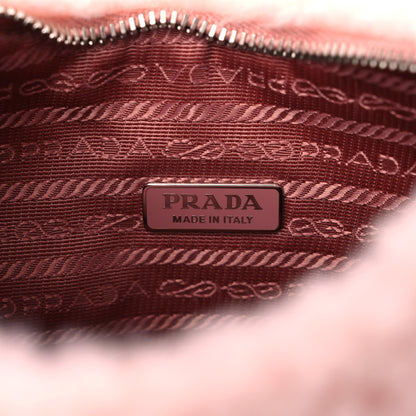 Prada Shearling Mini Re-Edition 2000 Bag Orchidea 6 of 9