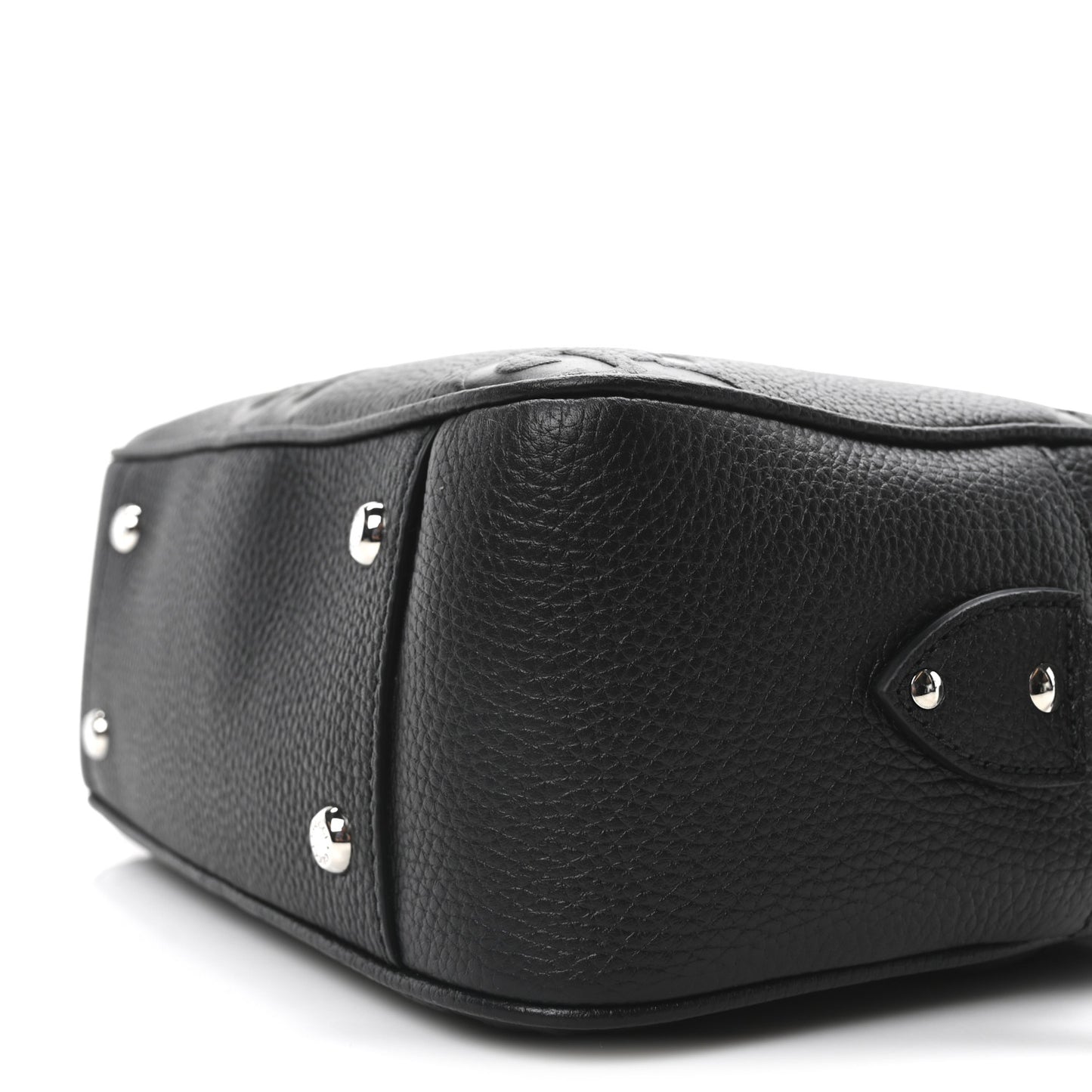 Piuma Calfskin Jumbo GG Embossed Medium Messenger Bag Black
