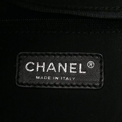Chanel Vinyl Large Stretch Spirit Cabas Burgundy 6 of 10