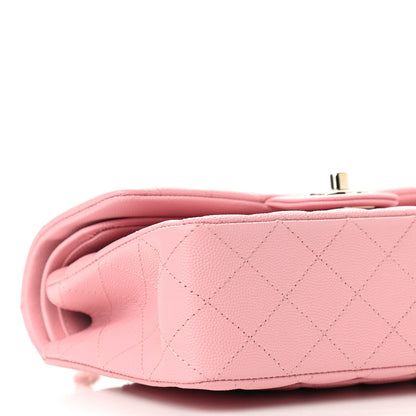 Chanel Caviar Quilted Small Double Flap Pink 7 of 8