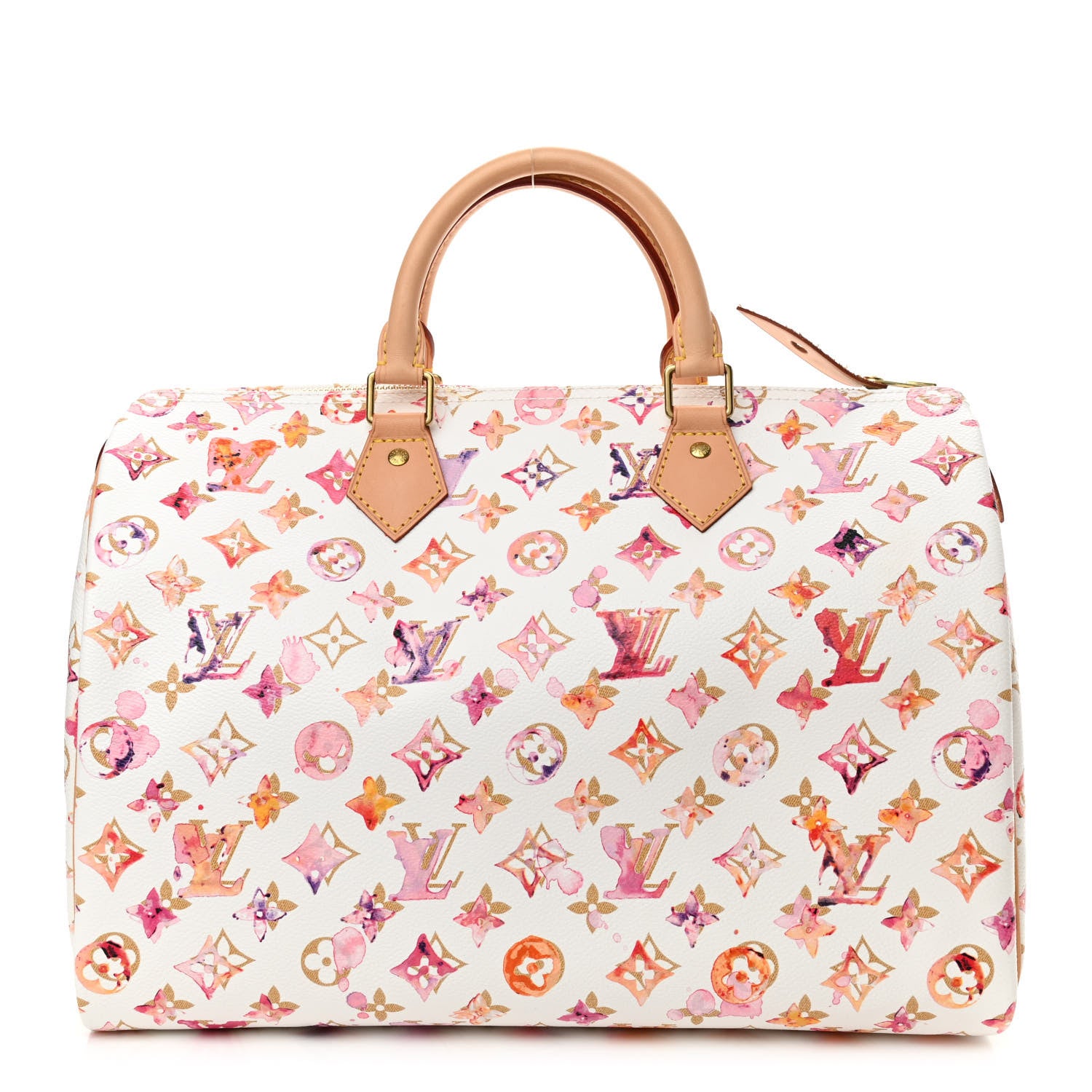 Louis Vuitton Watercolor Aquarelle Speedy 35 White 1 of 10