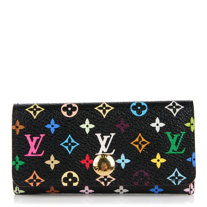 Louis Vuitton Monogram Multicolor Multicles 4 Key Holder Black Grenade 1 of 7