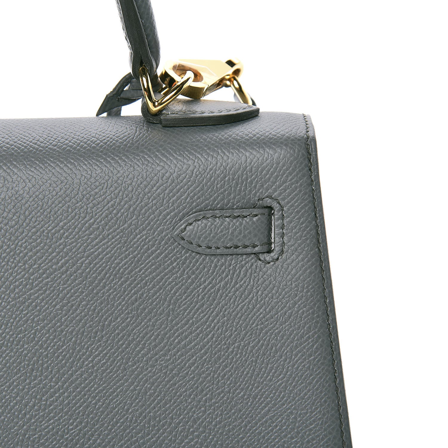 Hermes Epsom Kelly Sellier 25 Vert Amande 15 of 39
