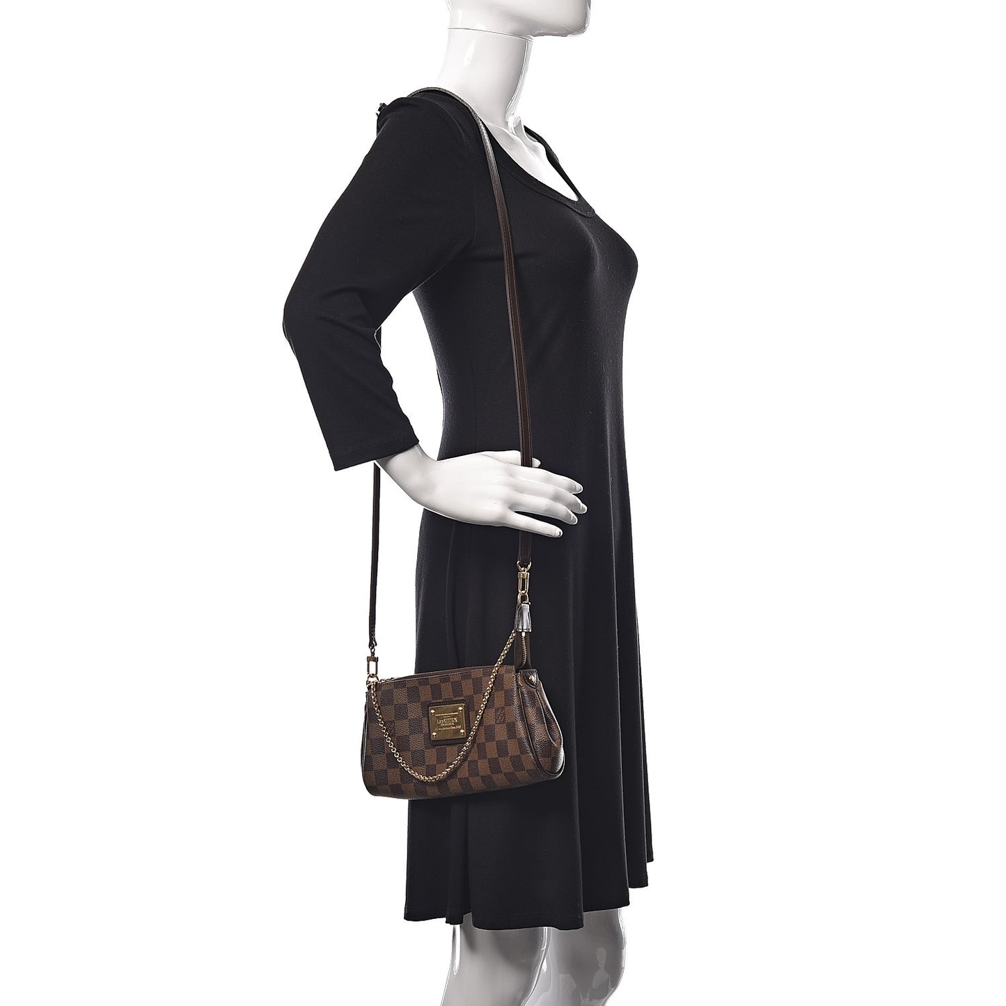Damier Ebene Eva Clutch