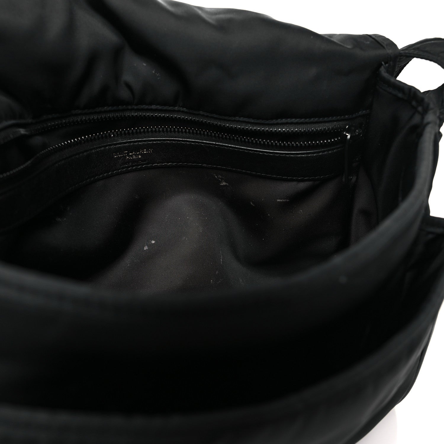 Saint Laurent Econyl Nylon Niki Messenger Black 10 of 10