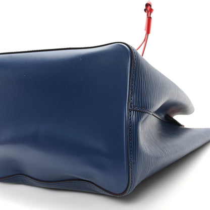Louis Vuitton Epi Neonoe Indigo Coquelicot 10 of 11