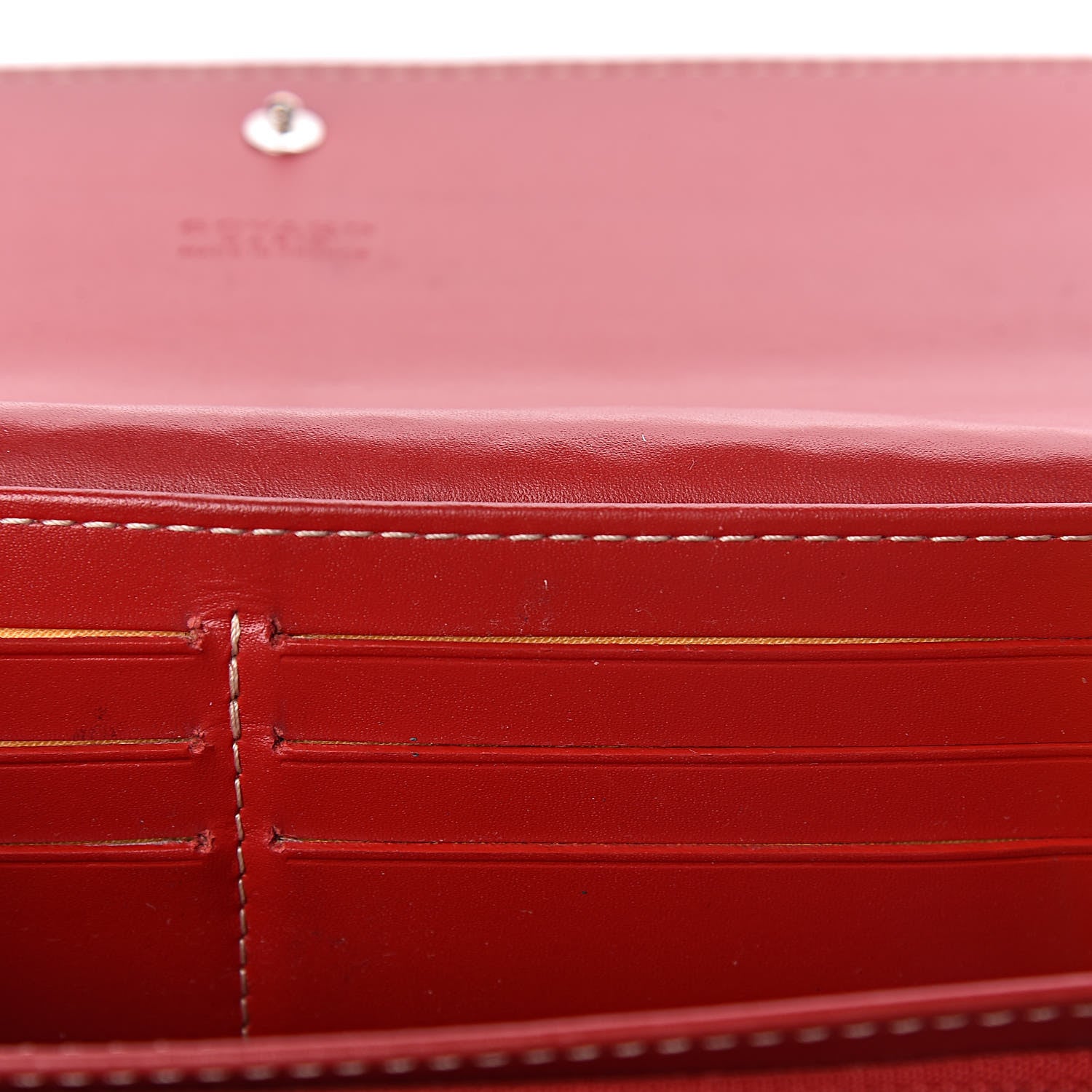 Goyard Goyardine Varenne Long Wallet Red 10 of 14