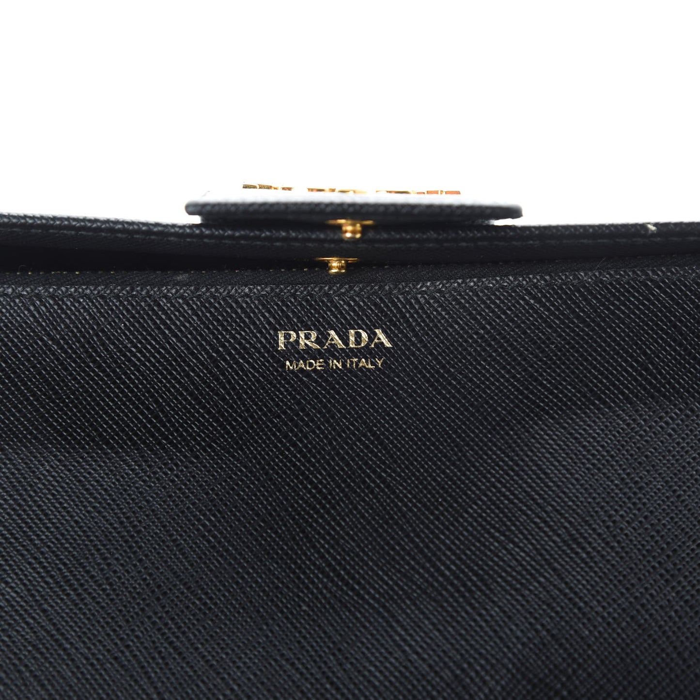 Saffiano Metal Medium Wallet Black