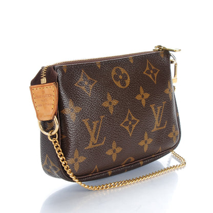 Louis Vuitton Monogram Complice Trunks and Bags Mini Pochette Accessories Beige 3 of 7