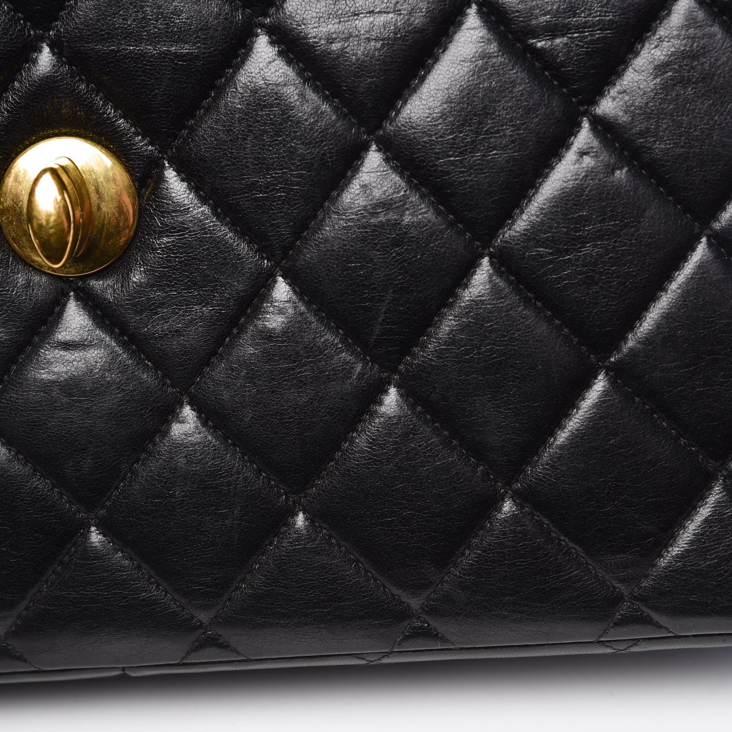 Chanel Lambskin Quilted Jumbo Single Flap Black 13 of 16
