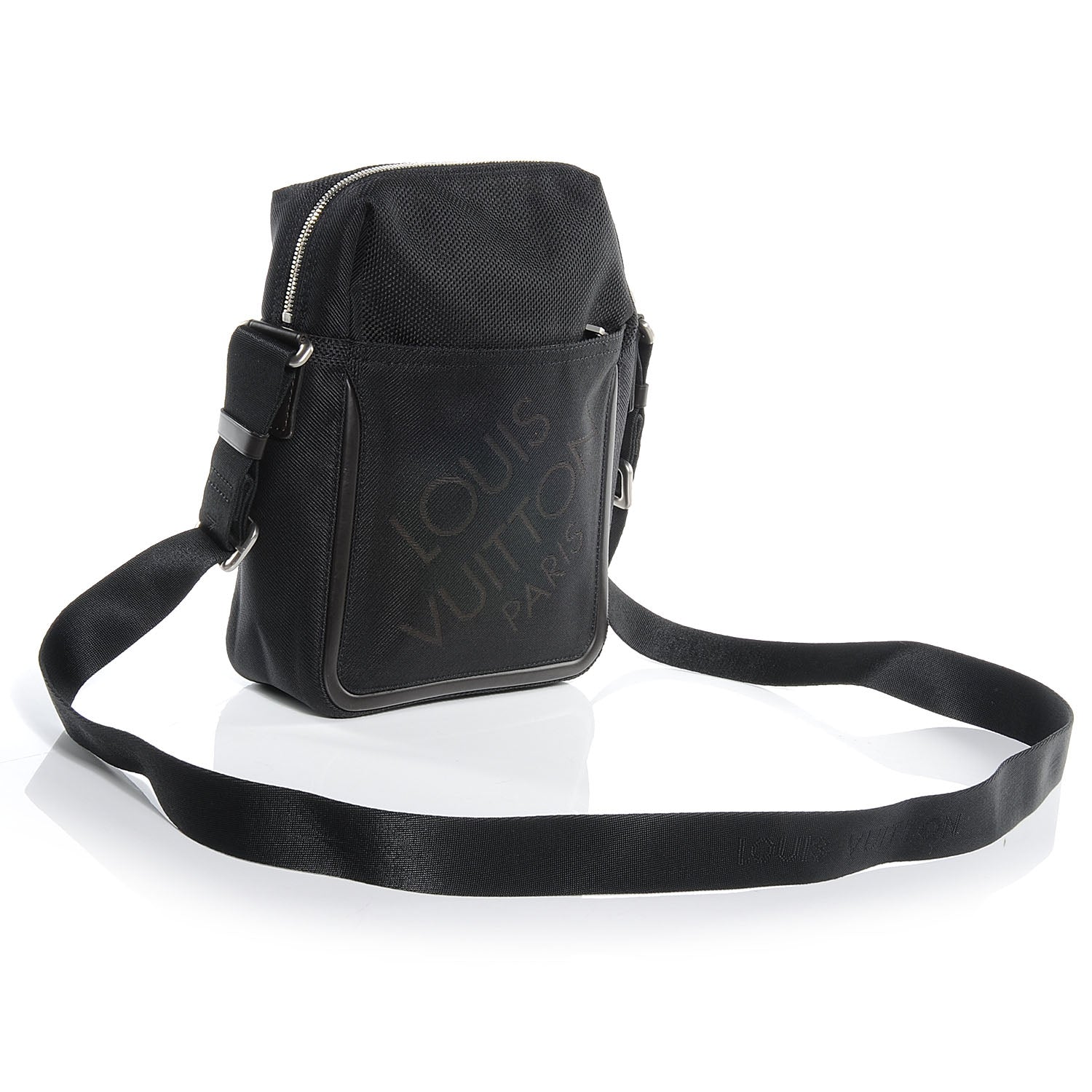 Louis Vuitton Damier Geant Citadin Messenger Black 3 of 7