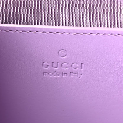 Gucci GG Shine Guccissima Emblem Small Shoulder Bag Purple 6 of 10