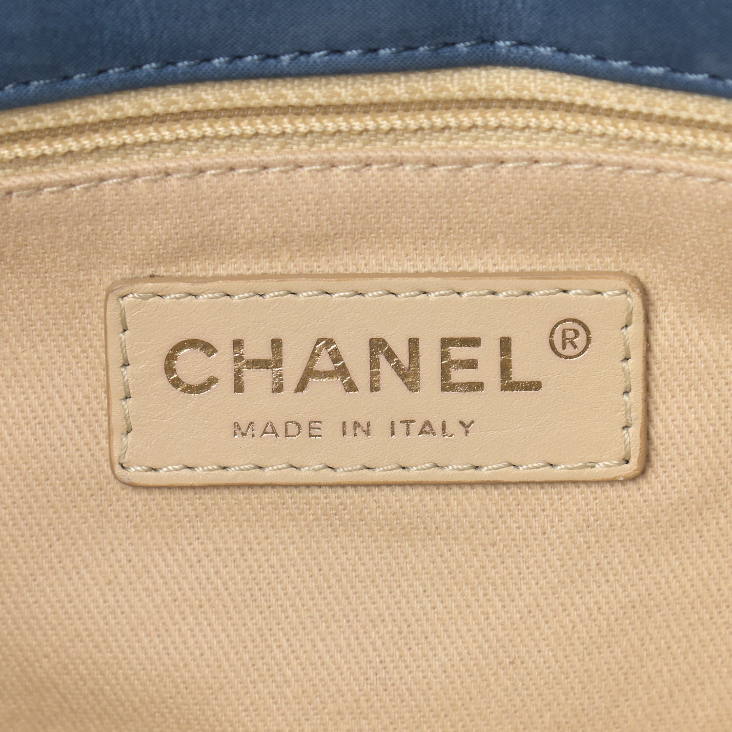 Chanel Iridescent Calfskin Large Chic Quilt Flap Dark Blue 6 of 12