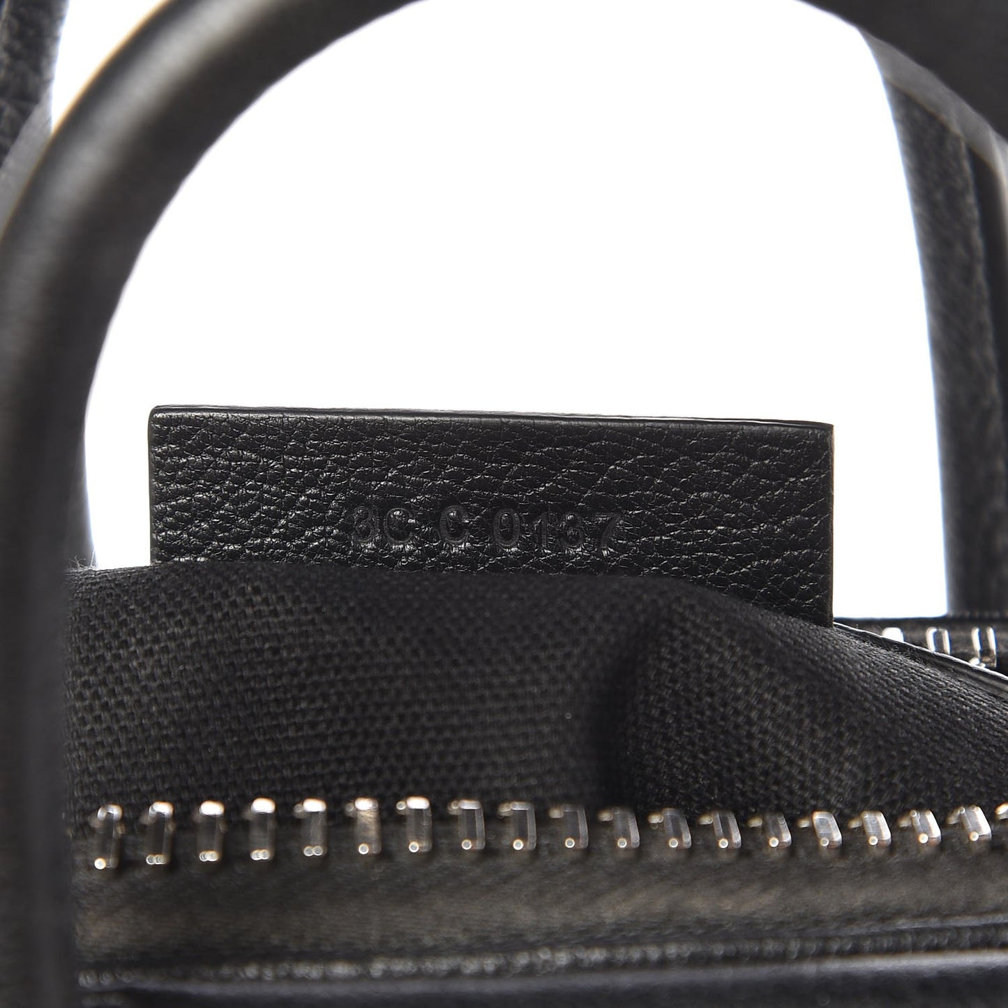 Sugar Goatskin Mini Antigona Black