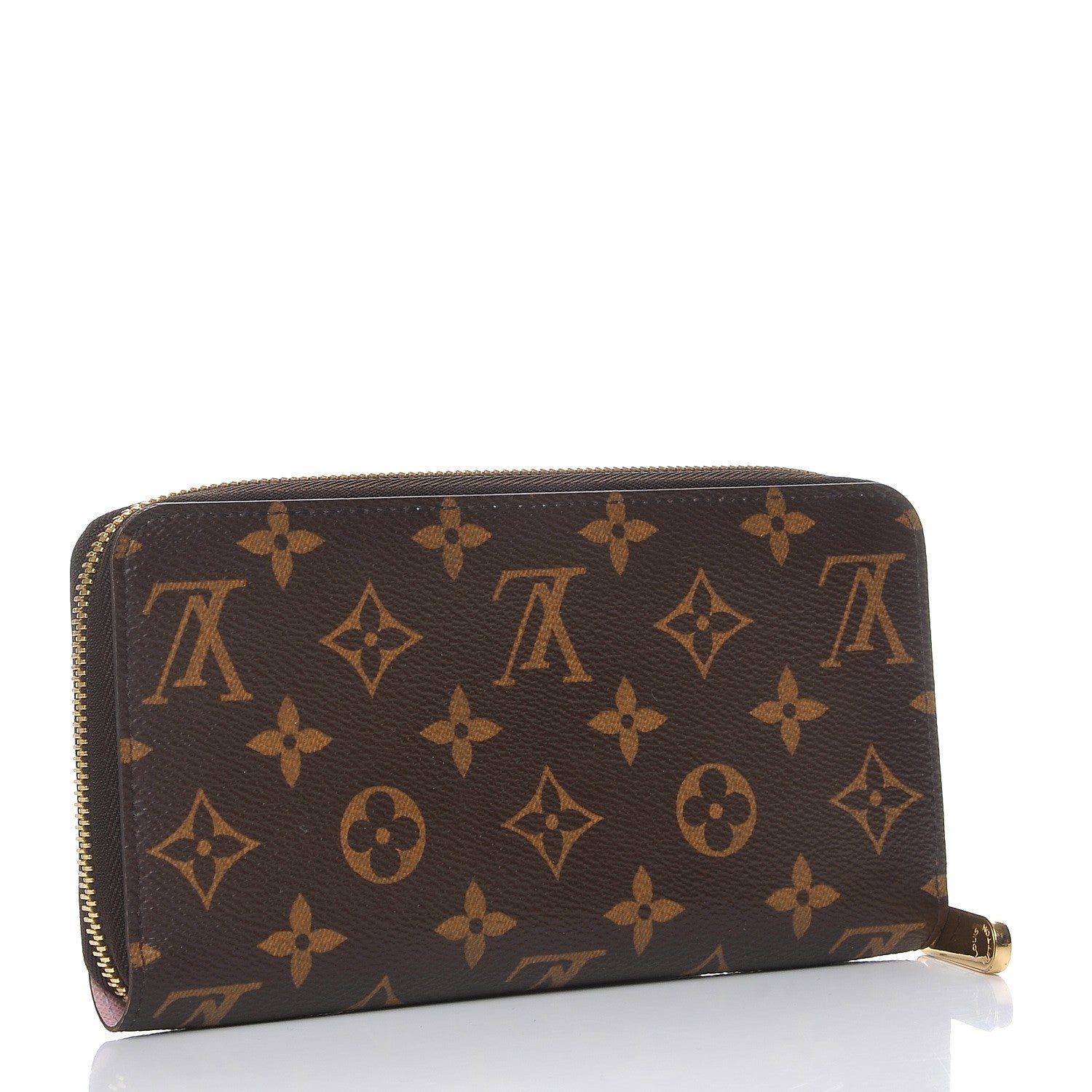 Louis Vuitton Monogram Zippy Wallet Rose Ballerine 3 of 7