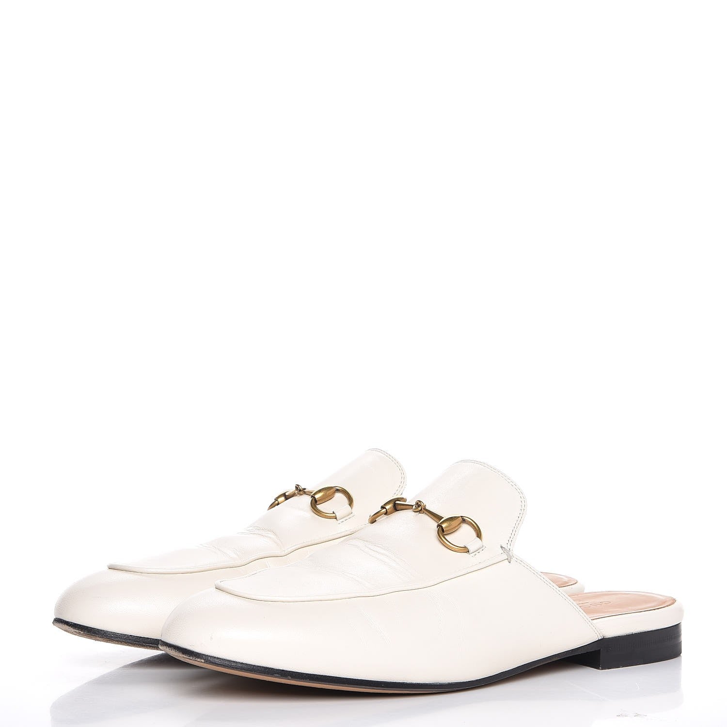 Gucci Malaga Kid Womens Princetown Slippers 39 Mystic White 3 of 12