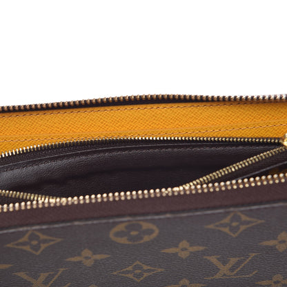Louis Vuitton Monogram Clemence Wallet Jonquille 8 of 9
