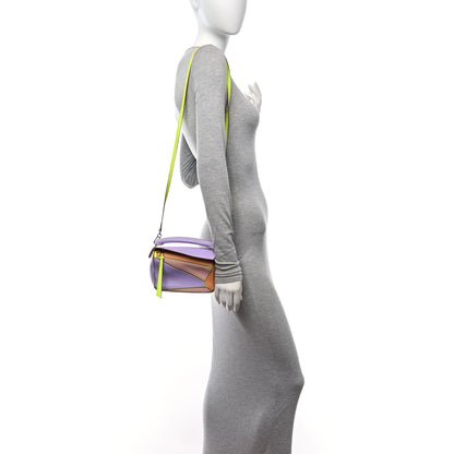 Loewe Calfskin Mini Puzzle Bag Multicolor 3 of 10