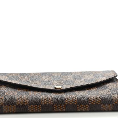 Louis Vuitton Damier Ebene Sarah Wallet NM 12 of 12