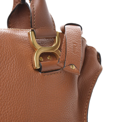 Chloe Calfskin Large Marcie Satchel Tan 12 of 13