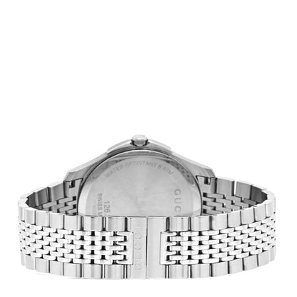 Gucci Stainless Steel 40mm G-Timeless Quartz Watch Brown 3 of 4