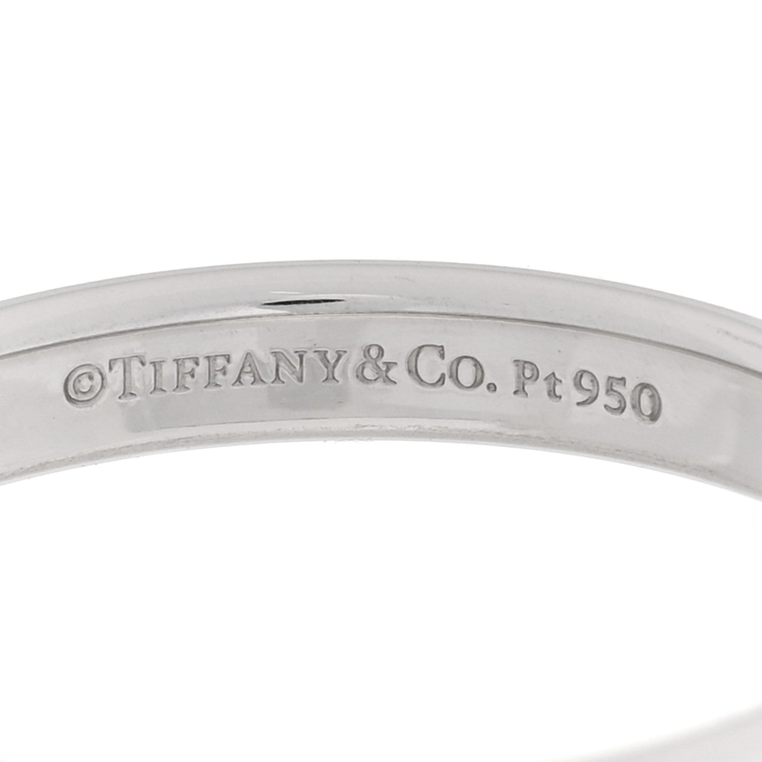 Tiffany Platinum 3mm Classic Wedding Band Ring 59 8.75 4 of 4