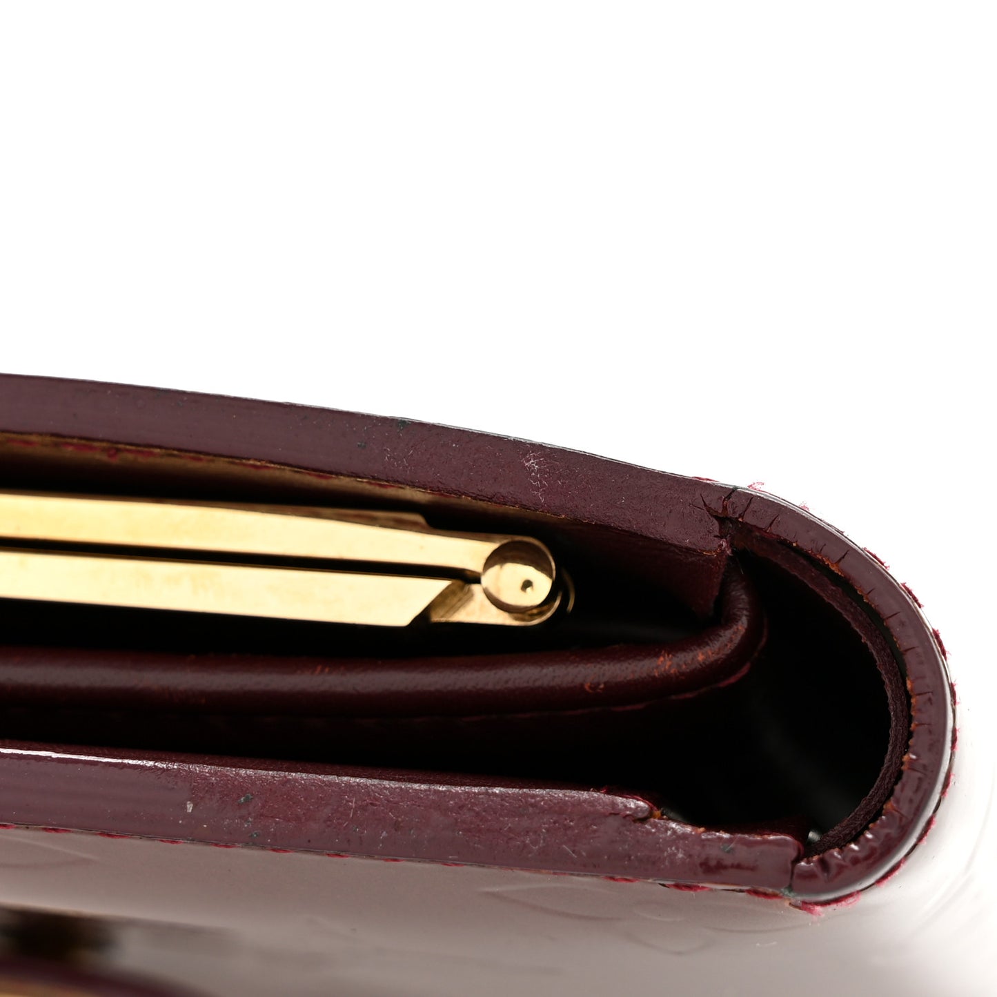 Vernis French Purse Wallet Amarante