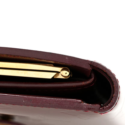 Louis Vuitton Vernis French Purse Wallet Amarante 8 of 10
