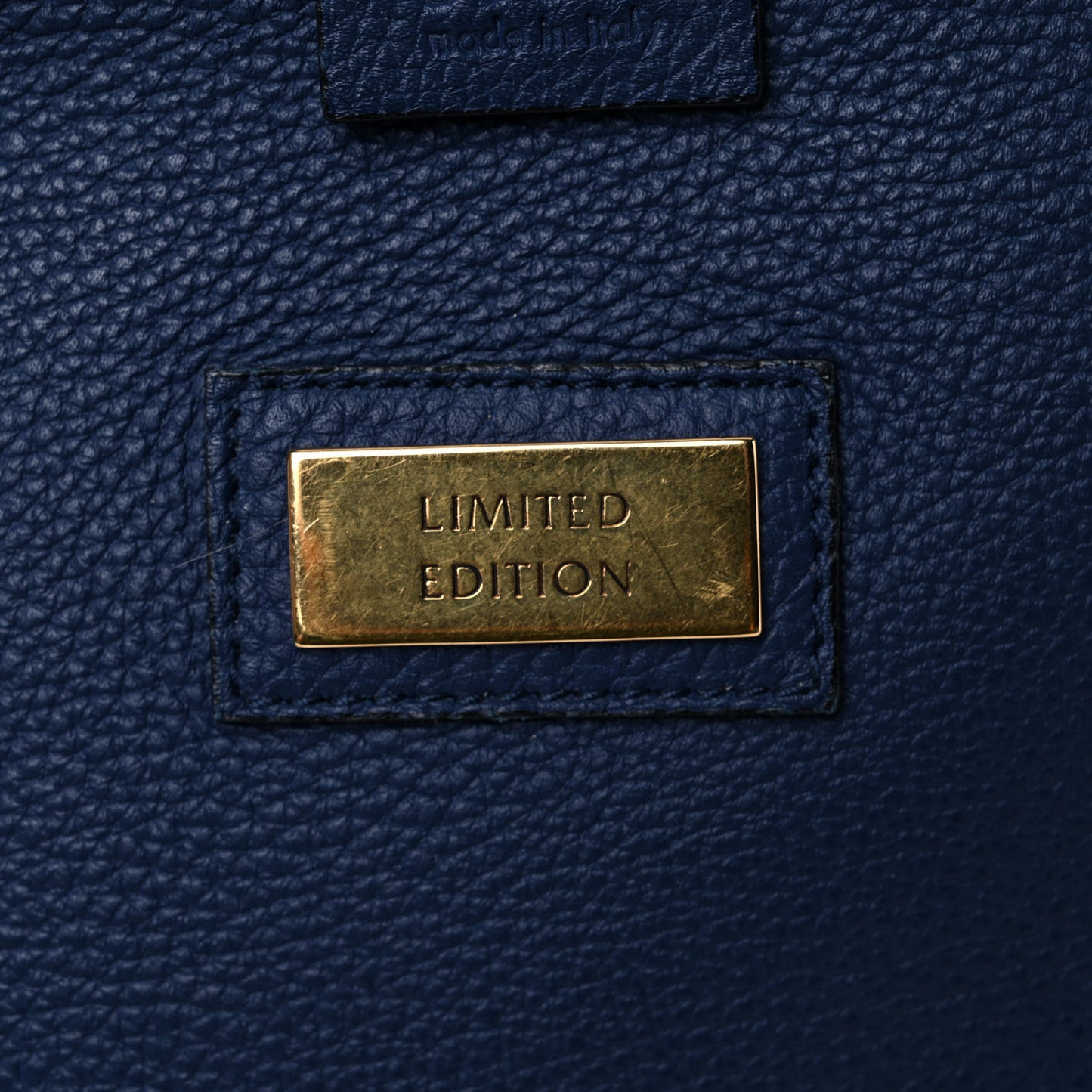 Soft Grained Calfskin Large Jackie Hobo Classic Blue Marine