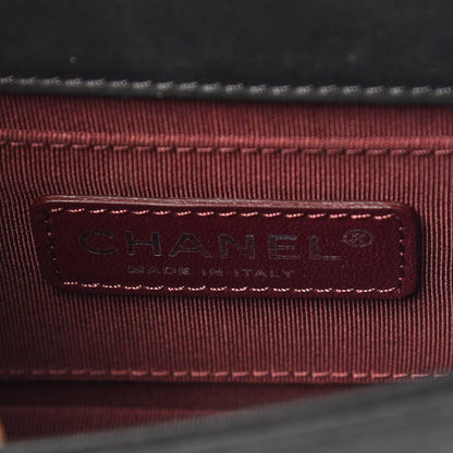 Chanel Iridescent Calfskin Marble Plexiglass Boy Brick Flap Grey 6 of 7