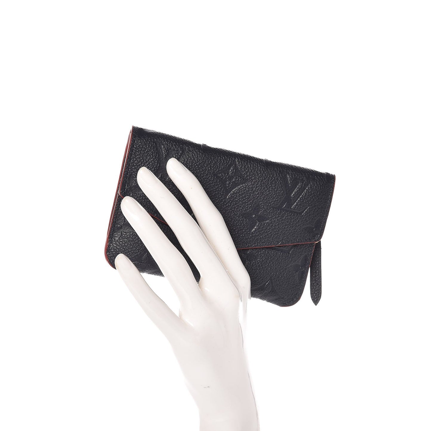 Empreinte Key Pouch Marine Rouge